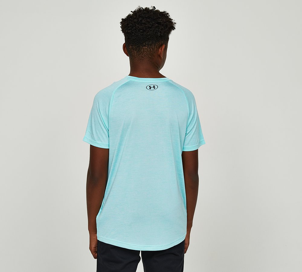 Blauw Under Armour Tech Emboss T-Shirt Junior - JD Sports Nederland