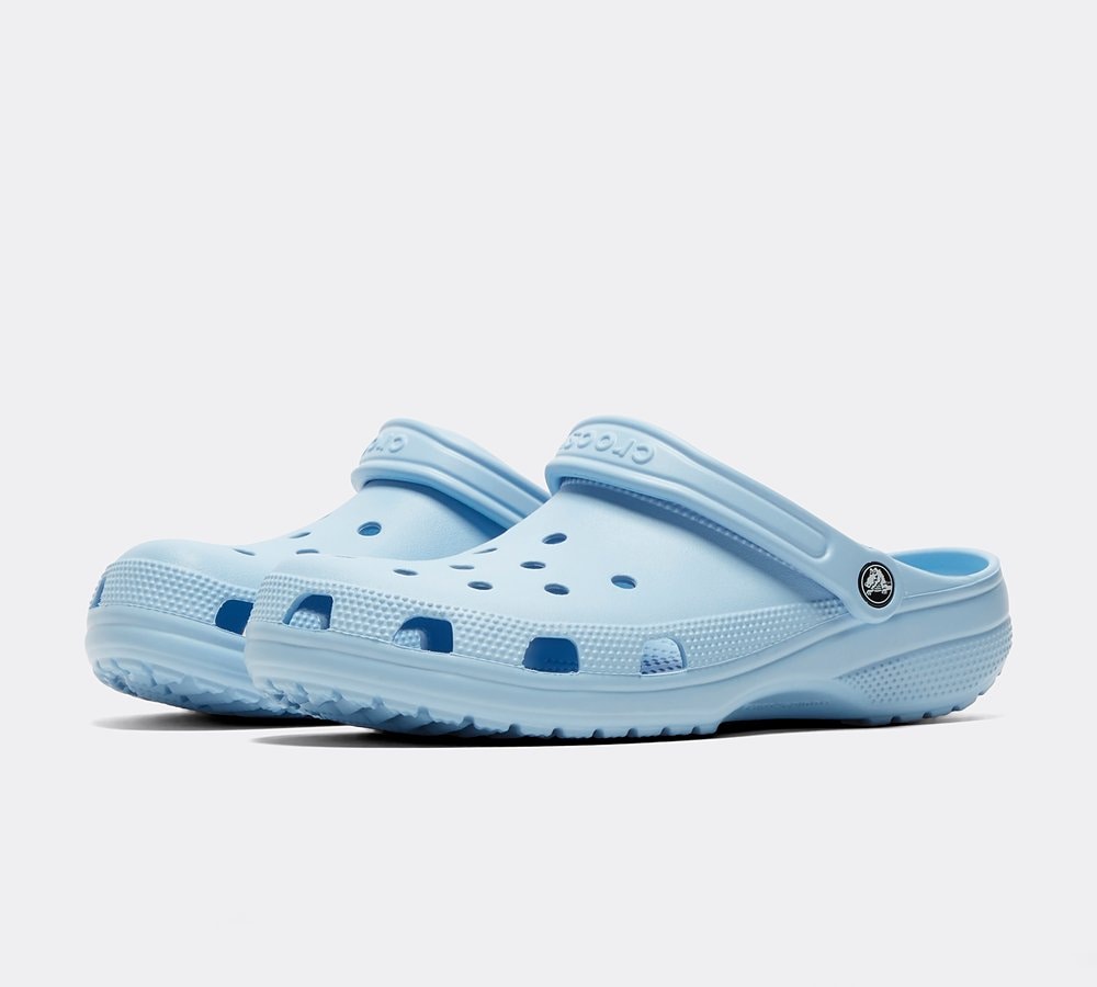 Chambray blue crocs on sale