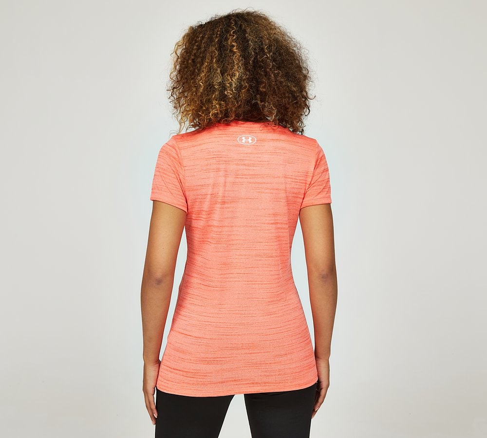 Under armour t clearance shirts women orange