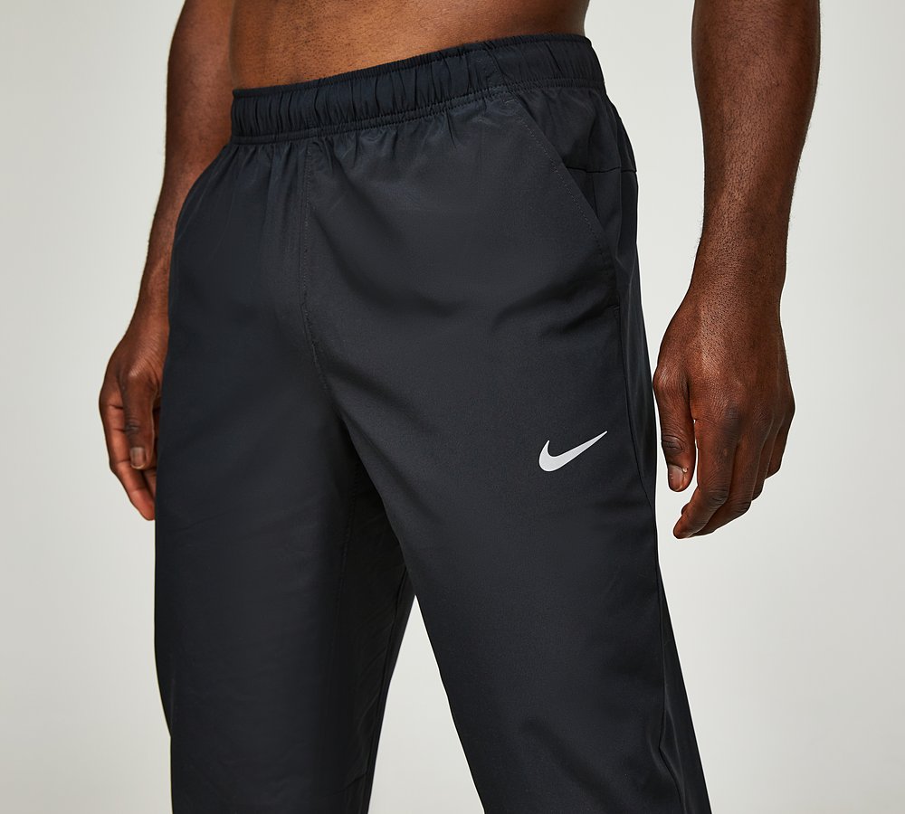 NIKE DRI-FIT FORM MEN'S FITNESS PANTS BLACK/BLACK/REFLECTIVE SILV