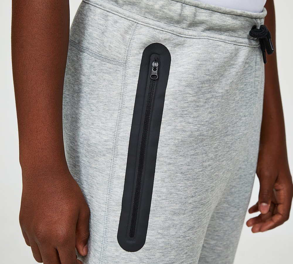 Nike tech fleece sales pants junior grey
