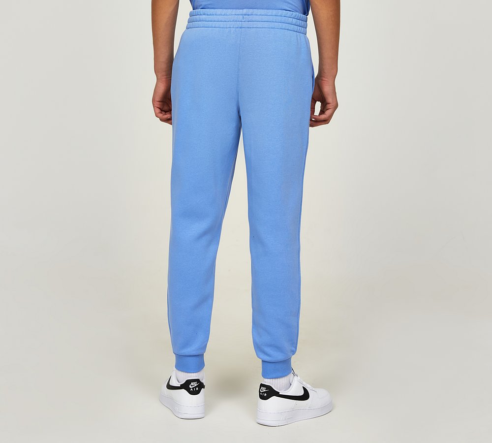 Nike blue track sales pants