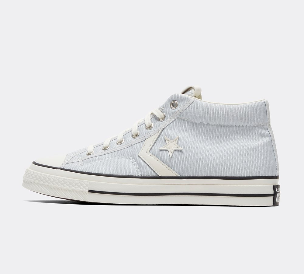 Converse Star Player 76 Mid Trainer Ghosted Vintage White