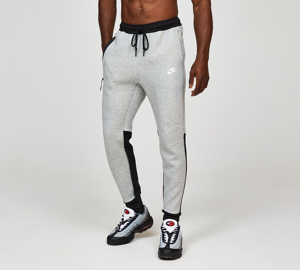 Nike Tech Fleece Jogger, Dark Grey Heather / Black