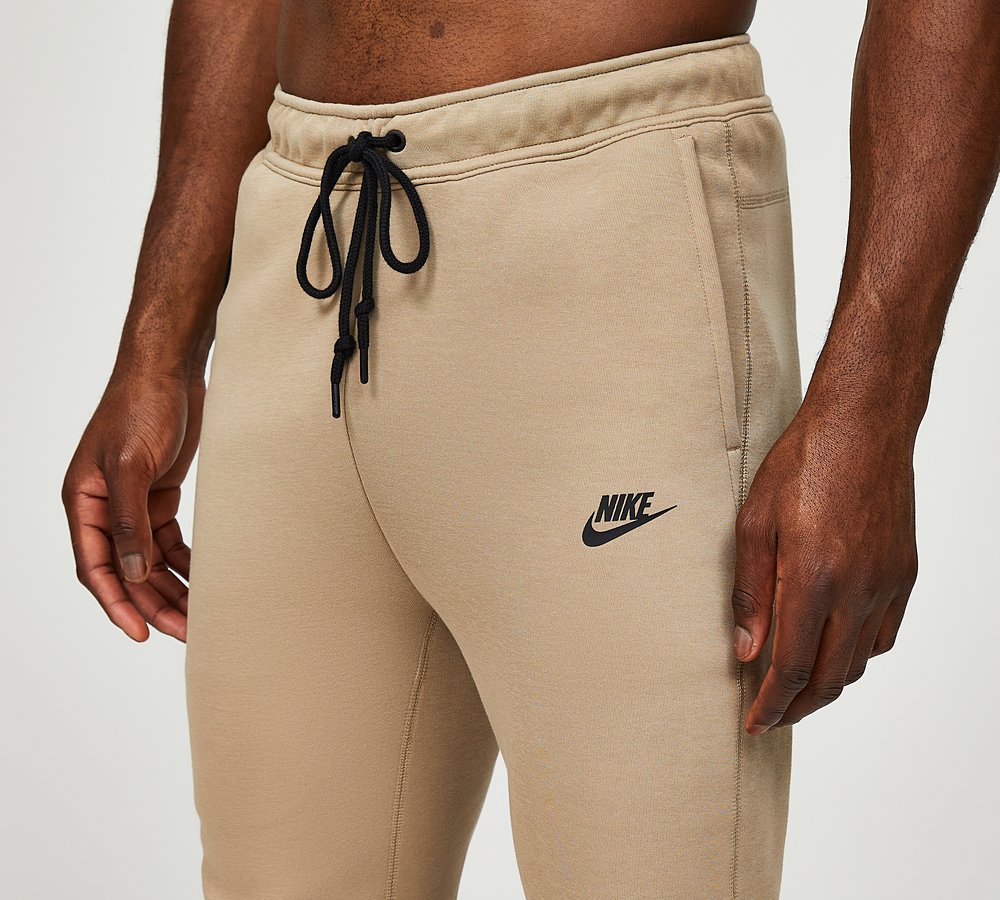 Khaki nike tech fleece joggers new arrivals