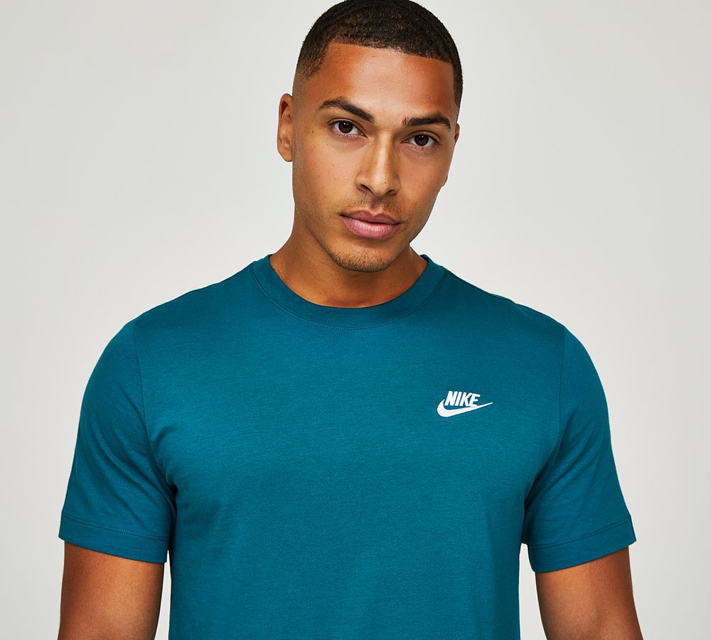 Teal nike shirt sale
