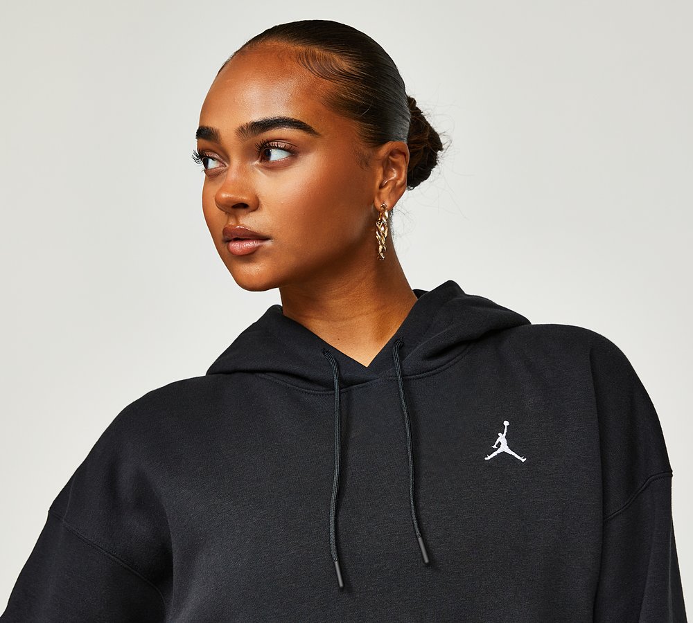 Black hoodie jordan best sale