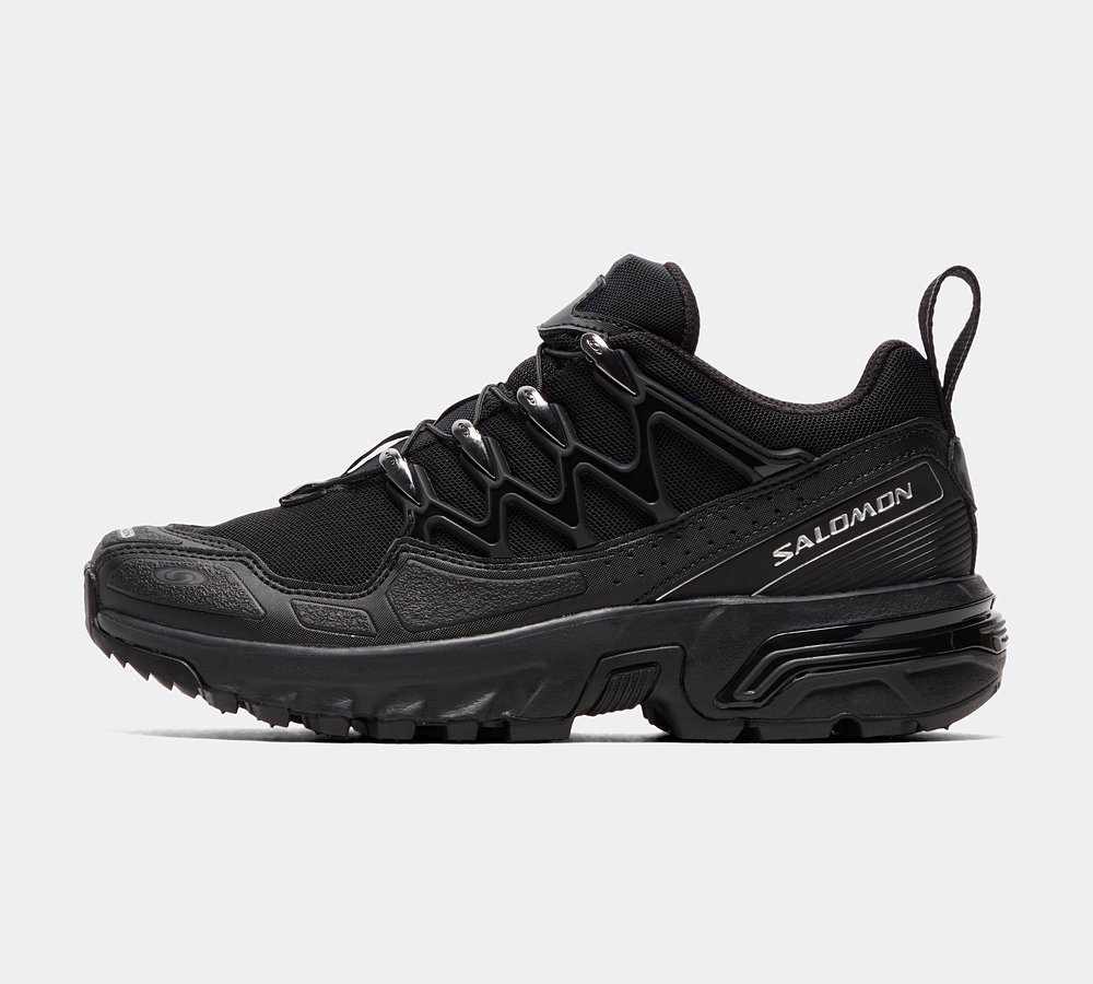 Salomon Womens ACS Plus OG Trainer Black Black Footwear