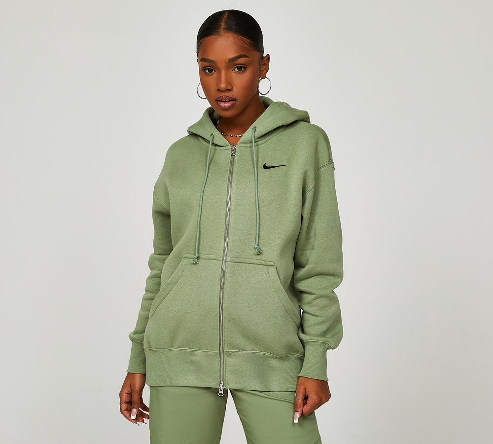 Olive green womens best sale nike hoodie
