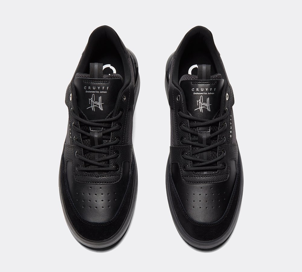 Cruyff Endorsed Tennis Trainer Black Footasylum