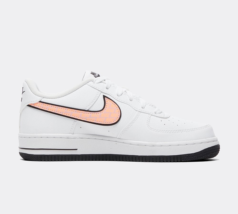 Nike Junior Air Force 1 Low Impact Next Nature Trainer White