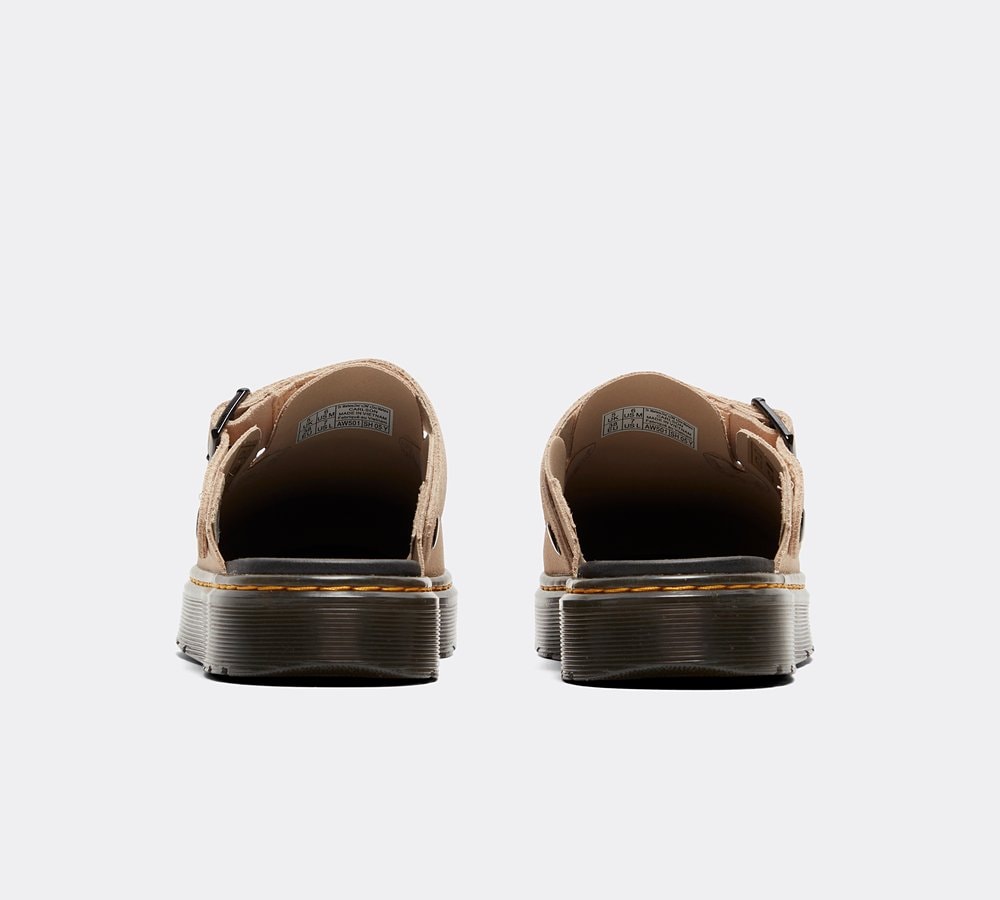 Dr. Martens Womens Carlson Sandal Warmsand Suede Footasylum