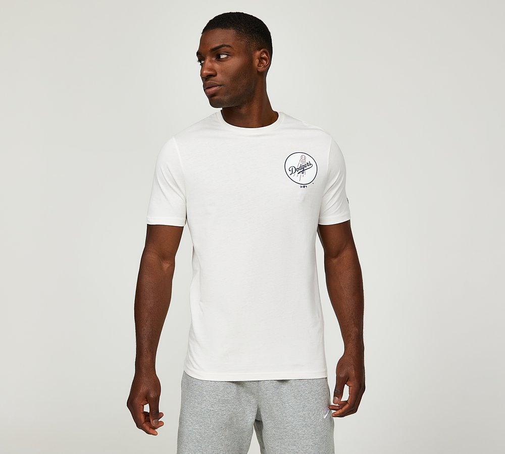Dodgers white sales shirt