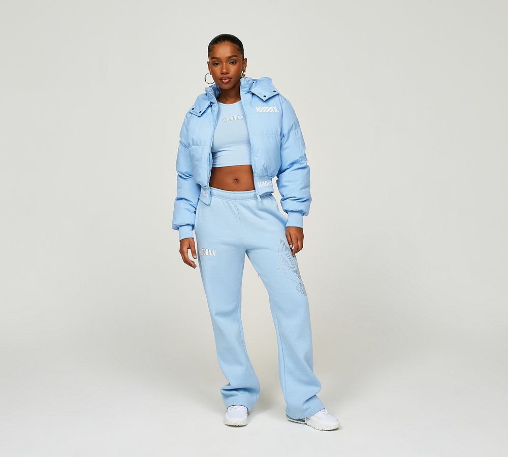 Light blue tracksuit womens cheap