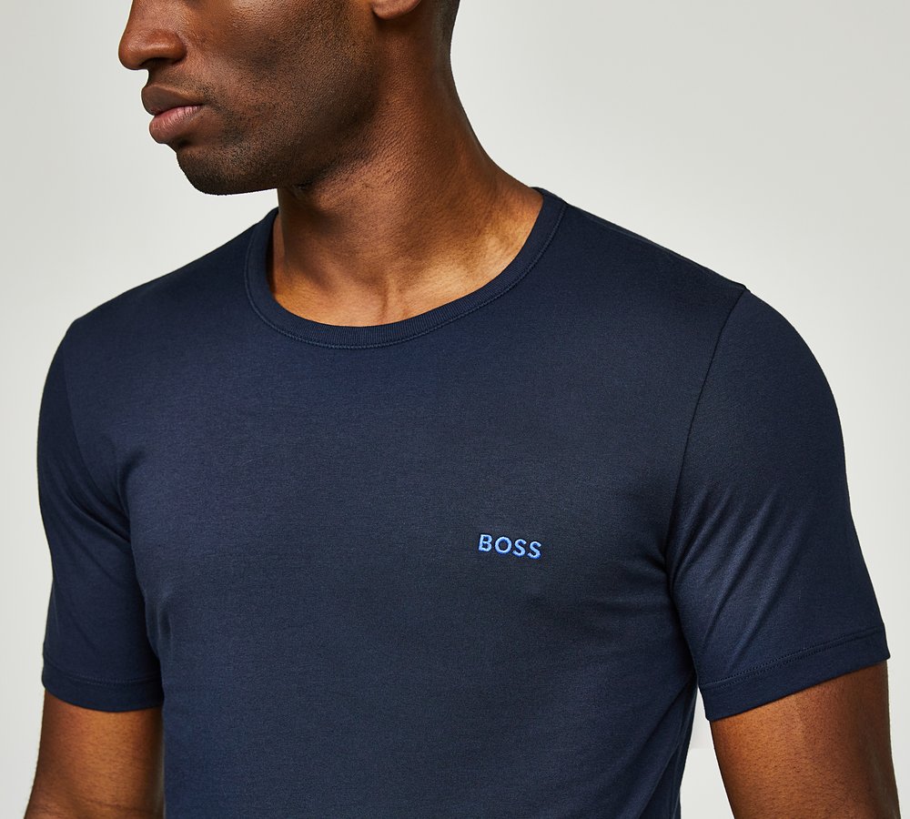 Hugo boss 3 best sale pack t shirts footasylum