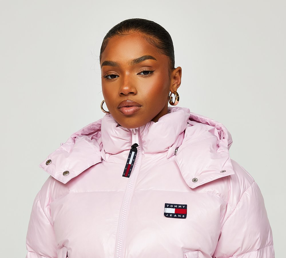 Tommy jeans short shop padded jacket
