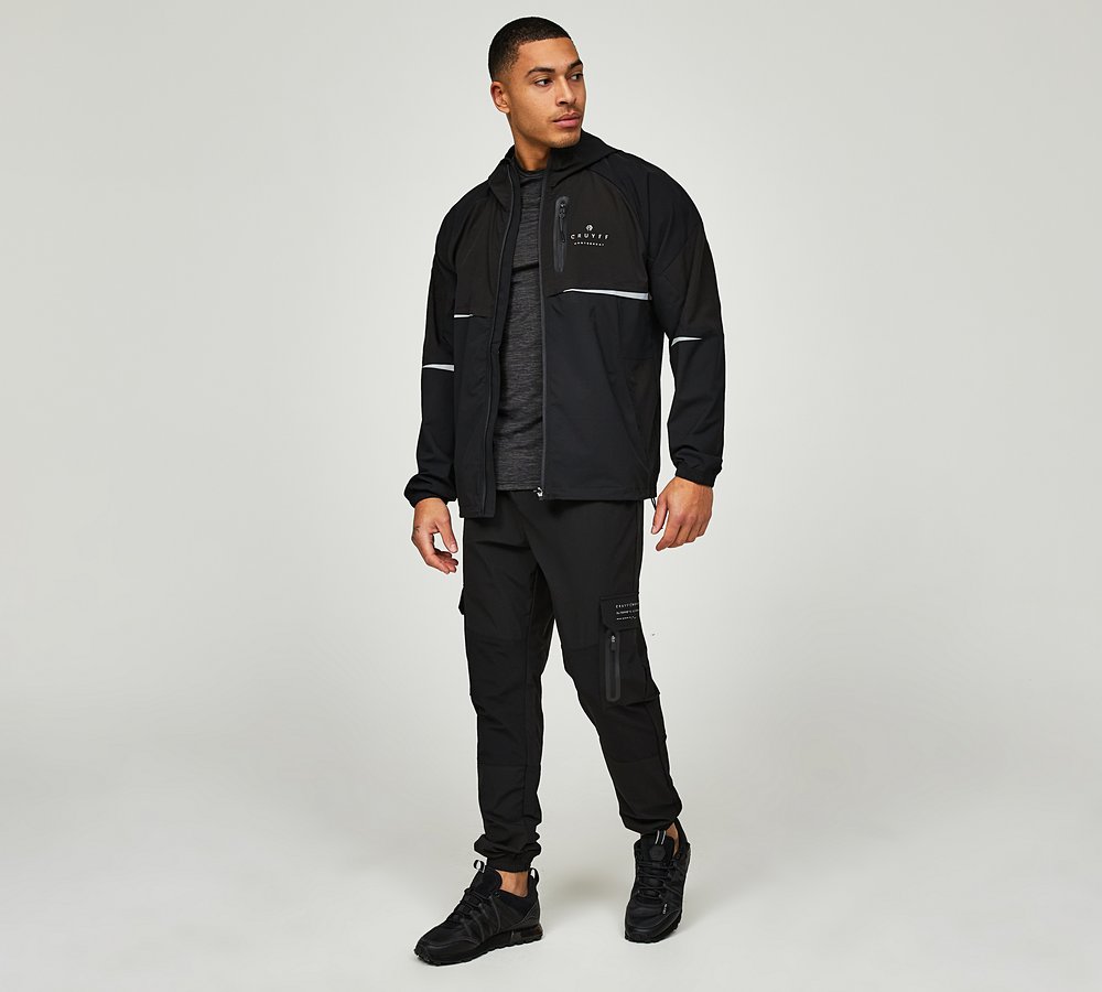 Cruyff Mantel Track Pant Black Footasylum