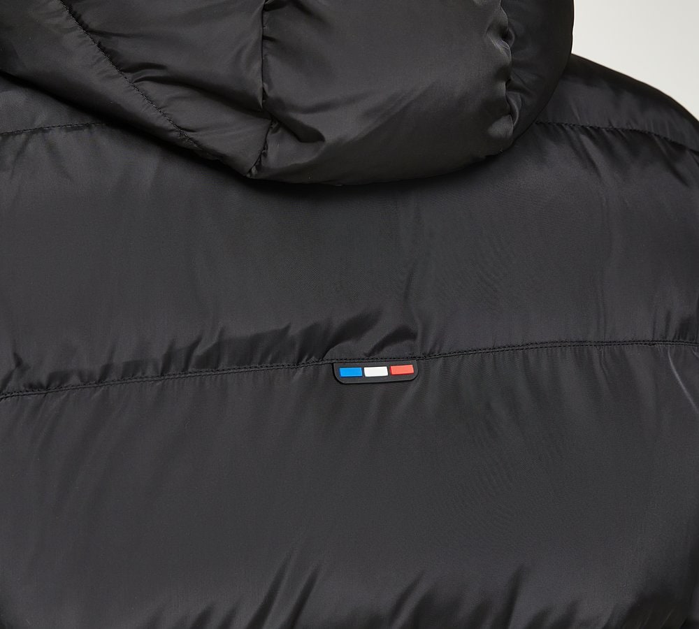 Mercier Bronx Mono Badge 2.0 Puffer Jacket | Black / Mono | Footasylum