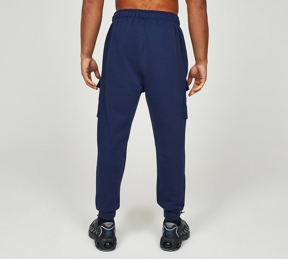 Nike Swoosh Air Fleece Cargo Jogger Midnight Navy Hyper