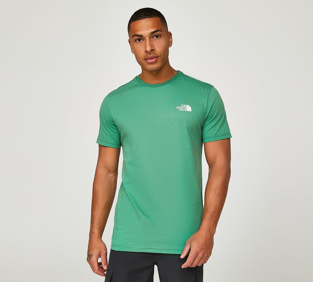 The North Face Short Sleeve Simple Dome T Shirt Deep Grass Green