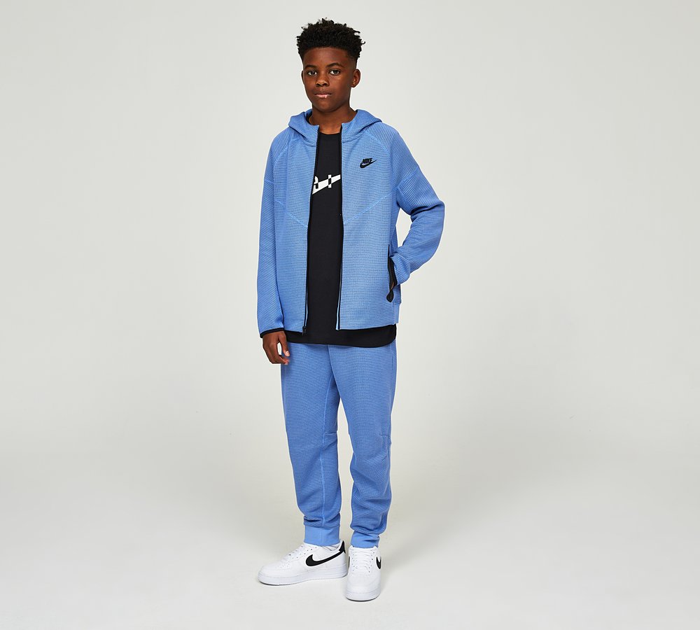 Nike tech fleece junior blue online
