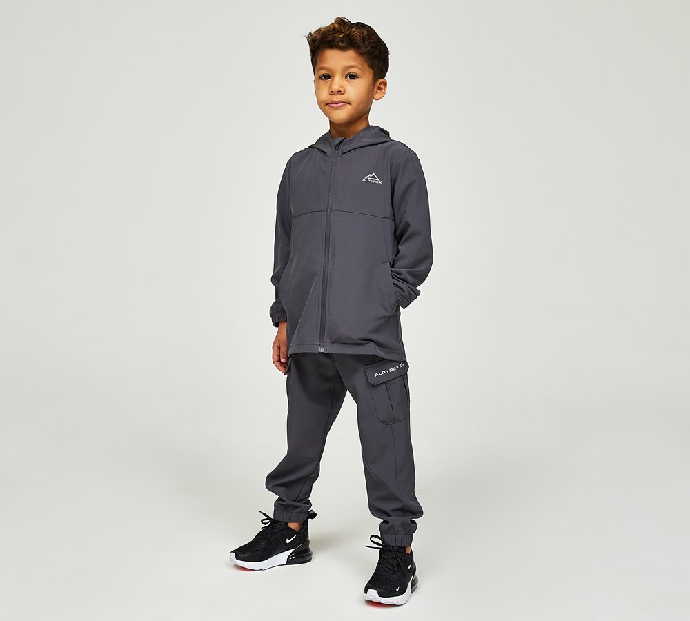 Alpyrex Nursery Verve Tracksuit Asphalt Footasylum