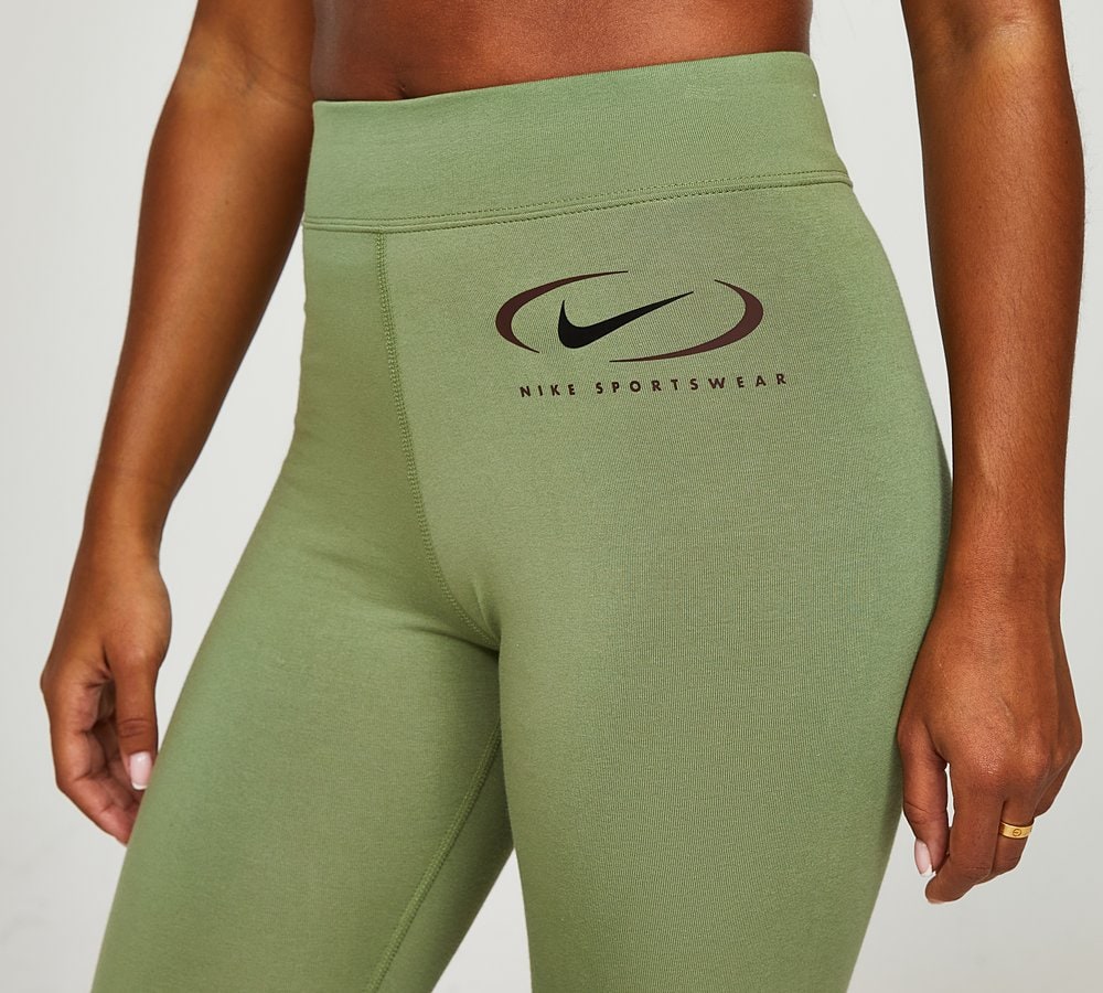 Nike Womens Pro Mid Rise Graphic Legging