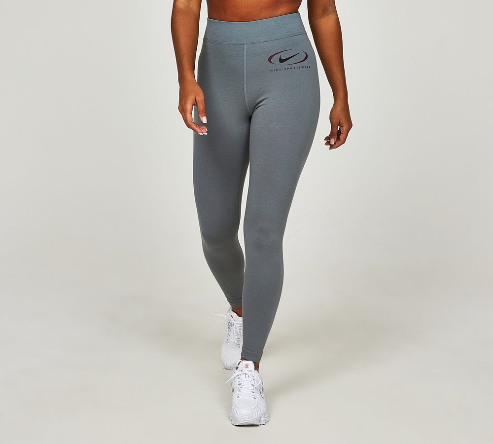 Nike Womens Pro Mid Rise Graphic Legging