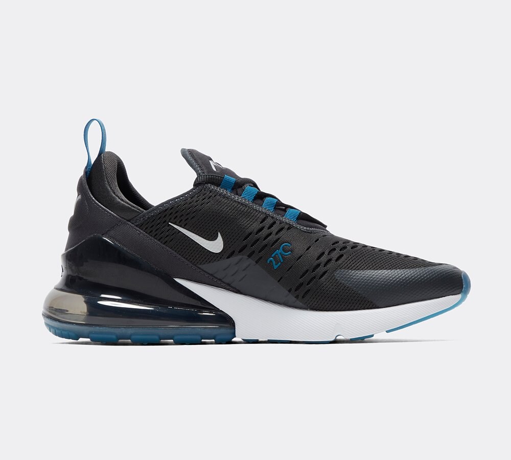 Nike Air Max 270 Trainer Anthracite Metallic Silver