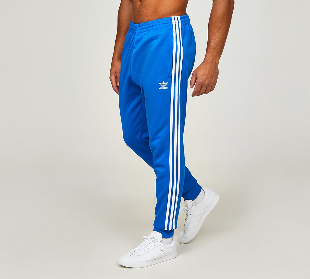 adidas Originals Adicolor Classics SST Track Pant, Bluebird / White