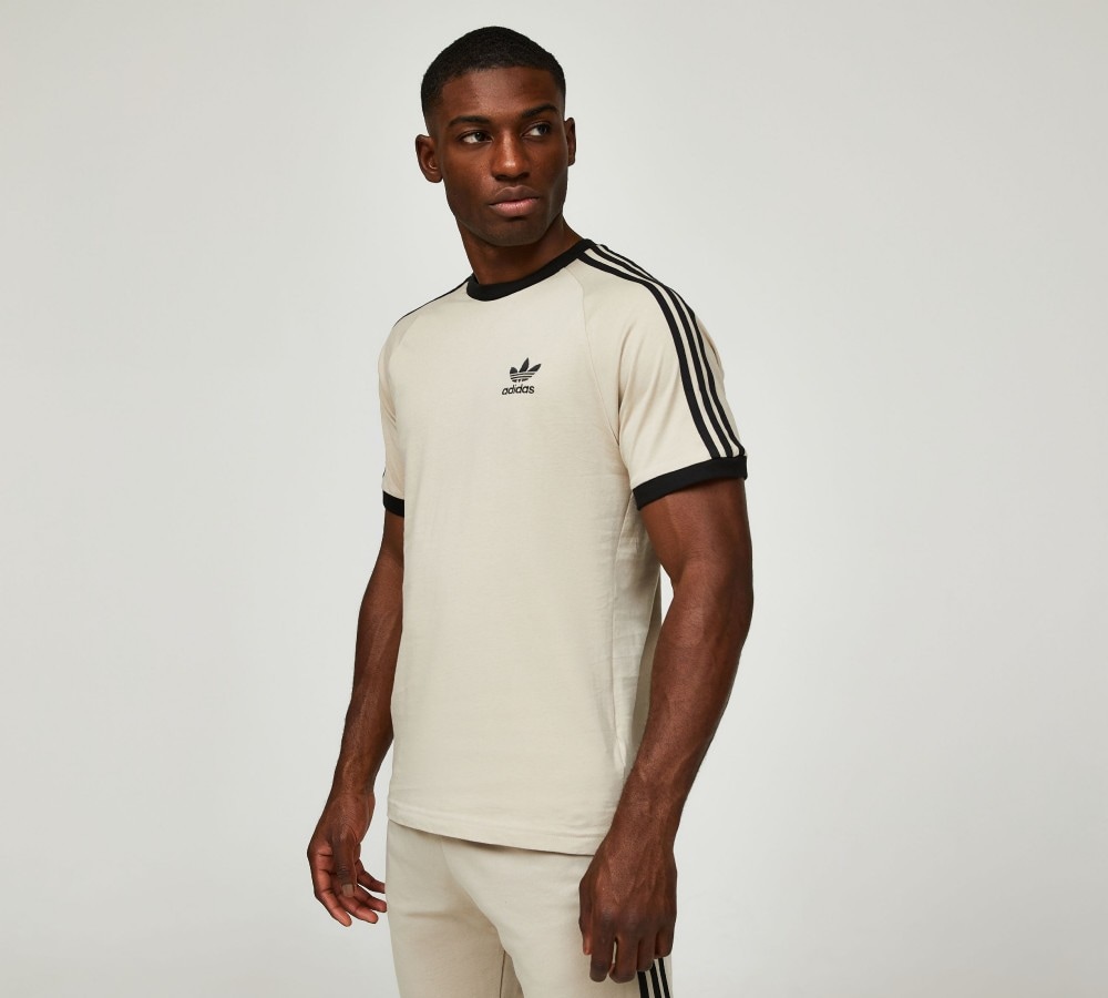 T-shirt 3 bandes Adicolor Classics - Beige adidas