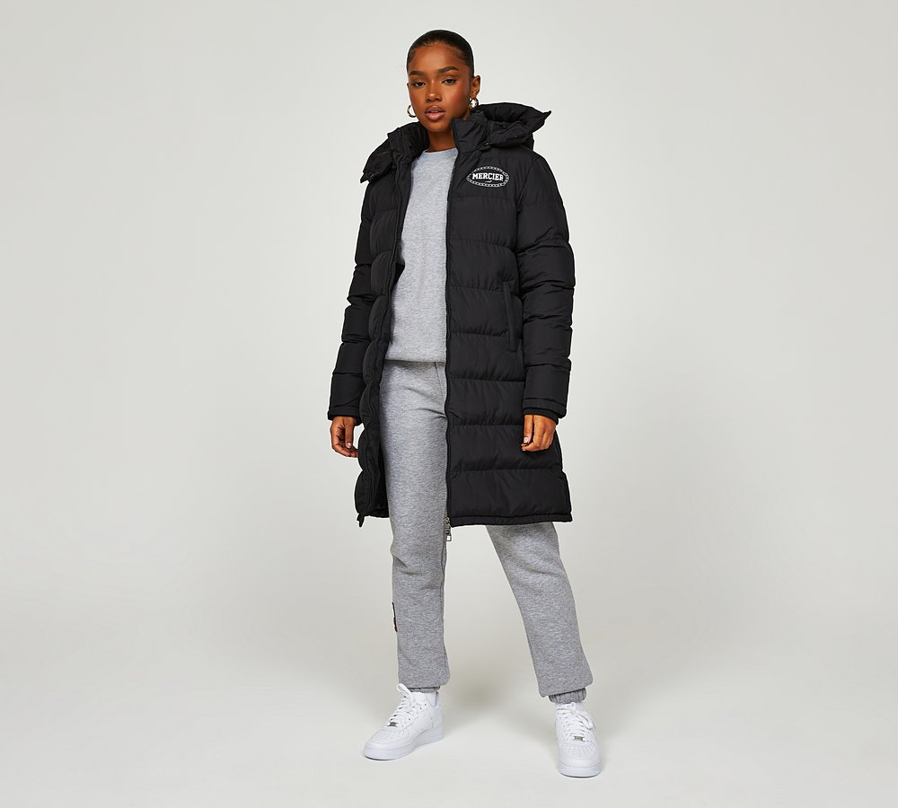 North face hotsell longline puffer