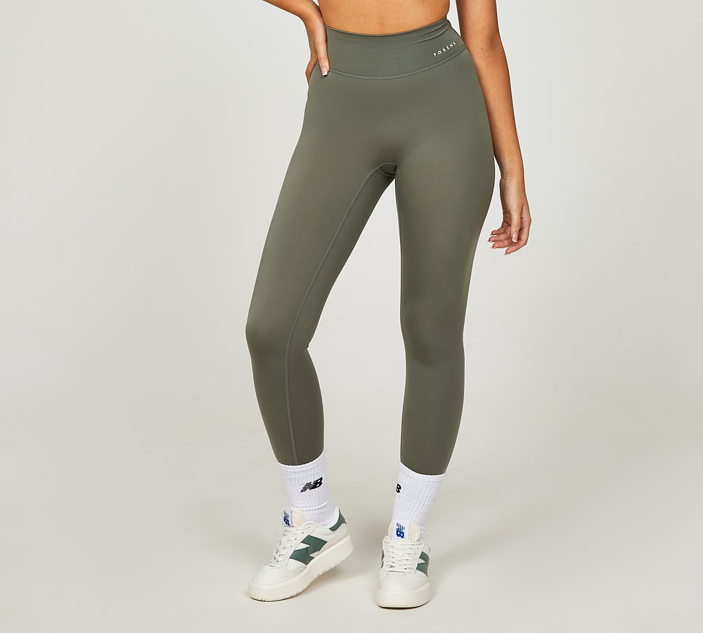 Forena Womens Soft Touch Seamless legging, Olive