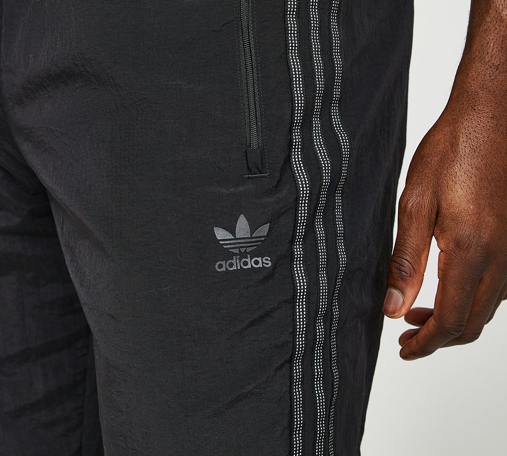 adidas triple black track pants