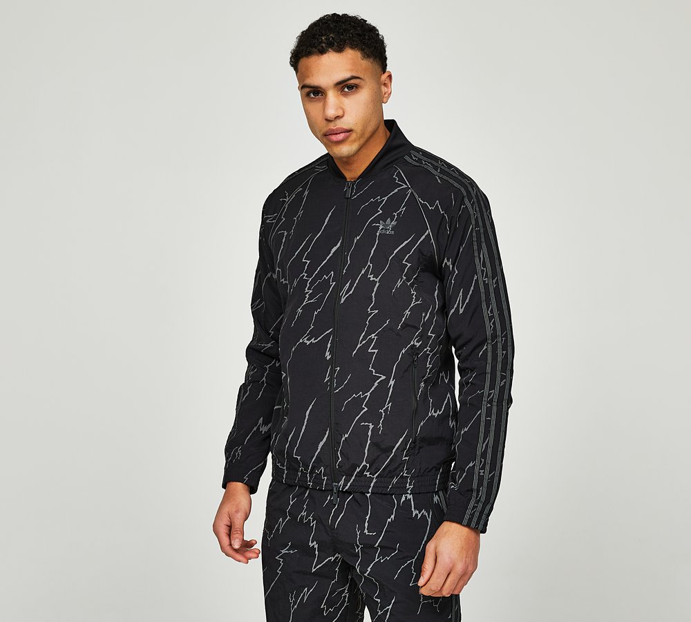 Black and white adidas superstar tracksuit online