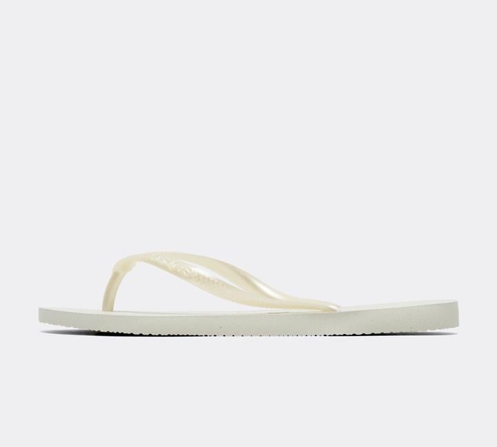 Havaianas Womens Slim Flip Flop White, Women's size: 37/38, FootAsylum