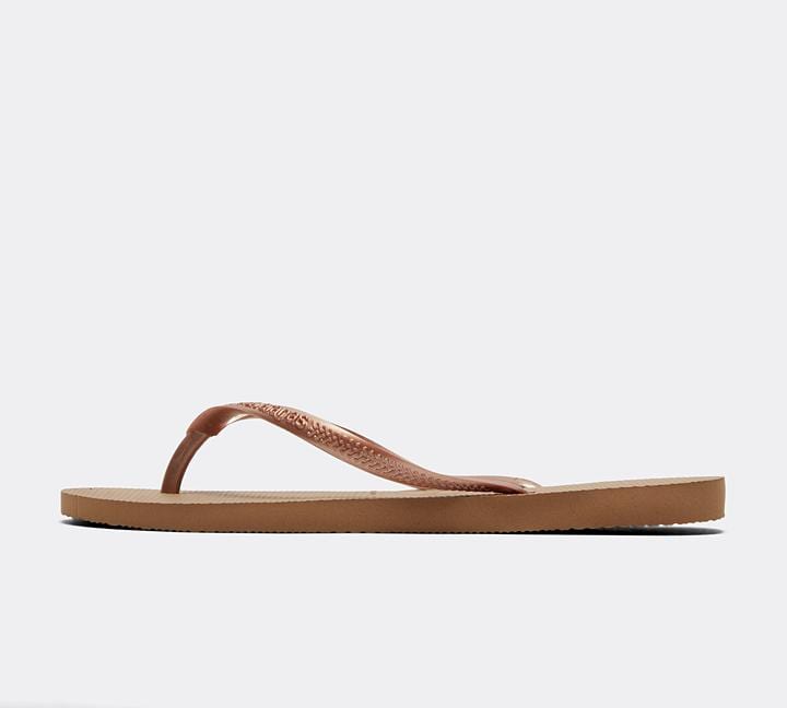 Havaianas Womens Slim Flip Flop Gold, Women's size: 35/36, FootAsylum