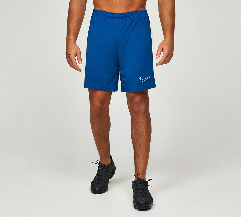 Nike Dri FIT Academy HBR Short Court Blue White Aquarius Blue Footasylum