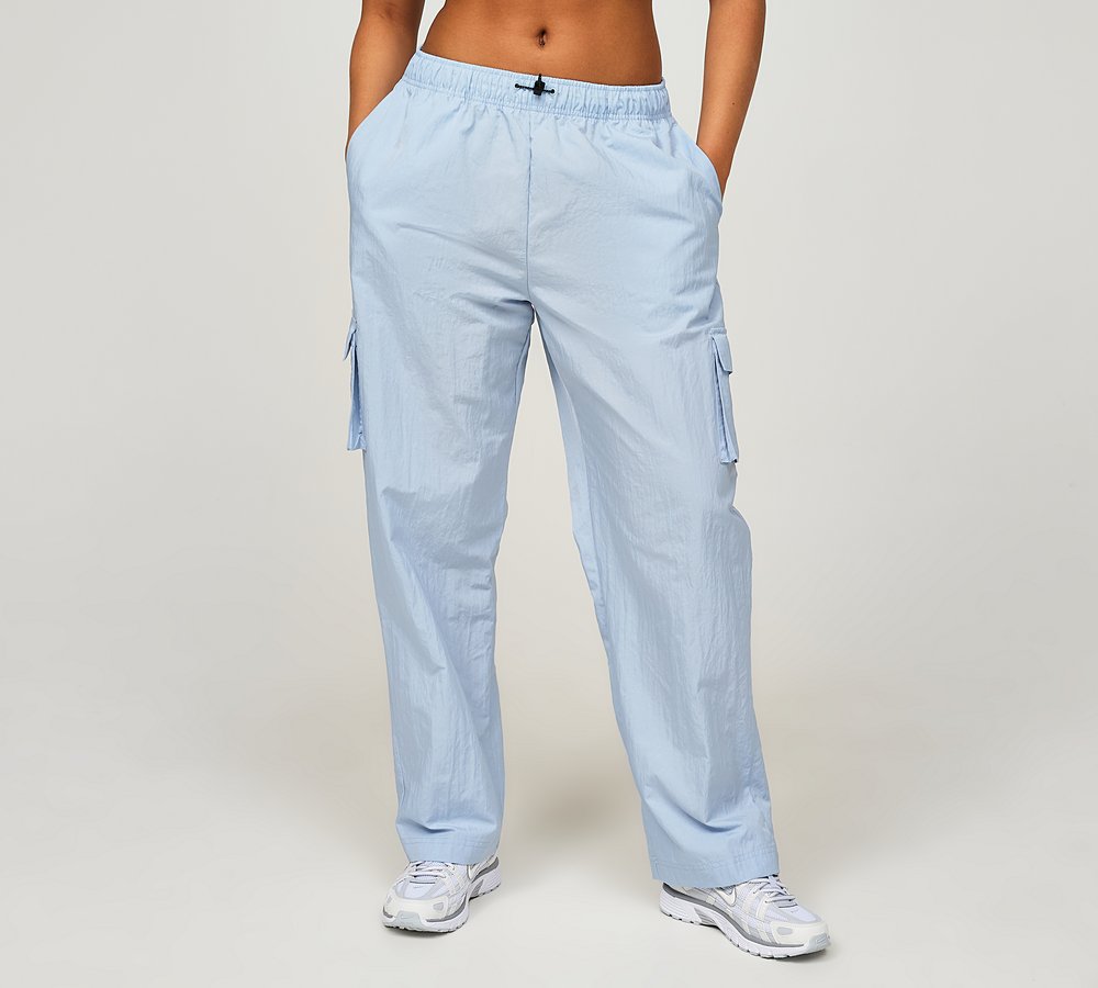 Womens Open Hem Woven Cargo Pant