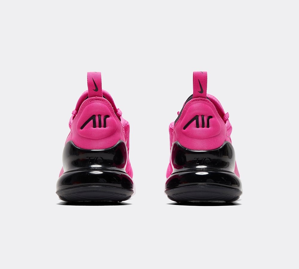 Nike Junior Air Max 270 Trainer Laser Fuchsia Summit White