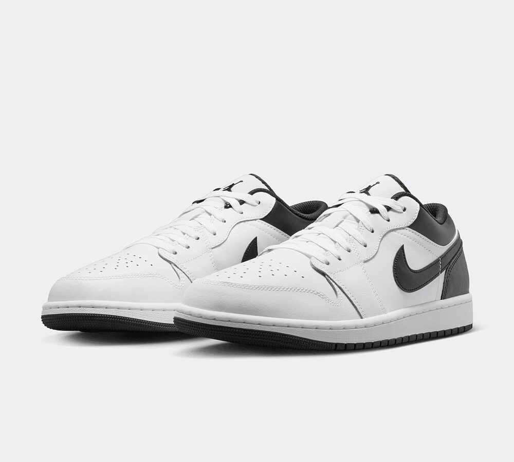 Jordan Air Jordan 1 Low Trainer White Black White Footasylum