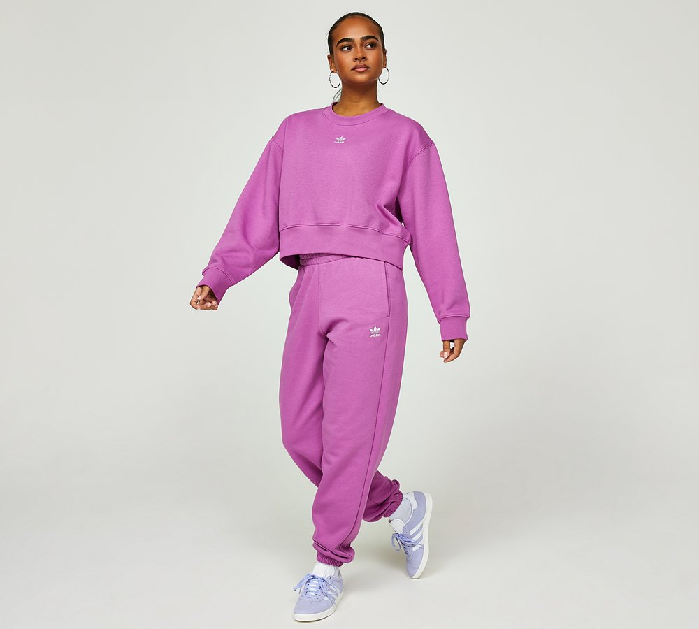Adidas tracksuit womens purple sales