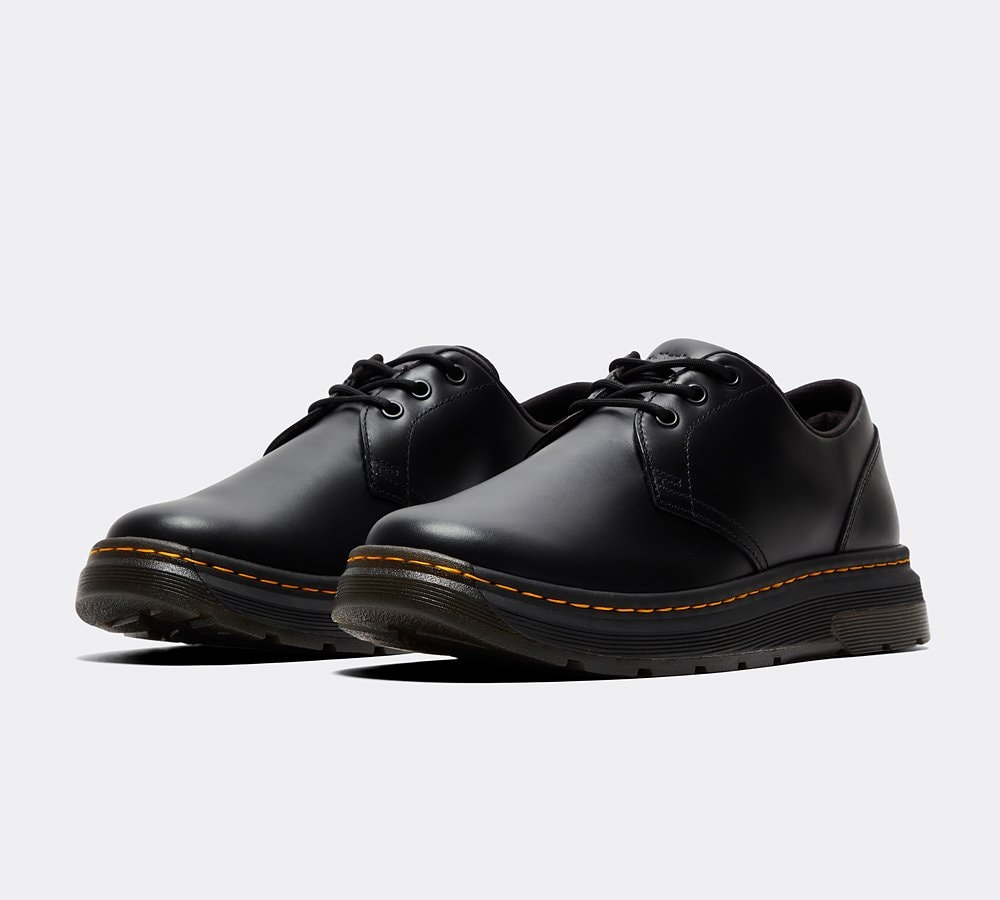 Dr. Martens Crewson Low Shoe Classic Black Footasylum