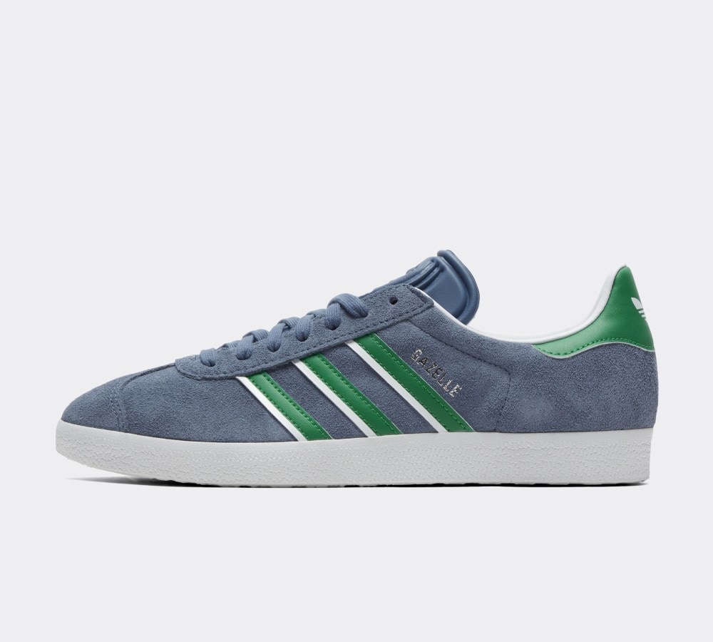 adidas Originals Gazelle Trainer Preloved Ink Green Footwear White Footasylum