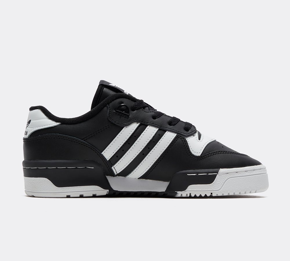 adidas Originals Junior Rivalry Low Trainer Black White