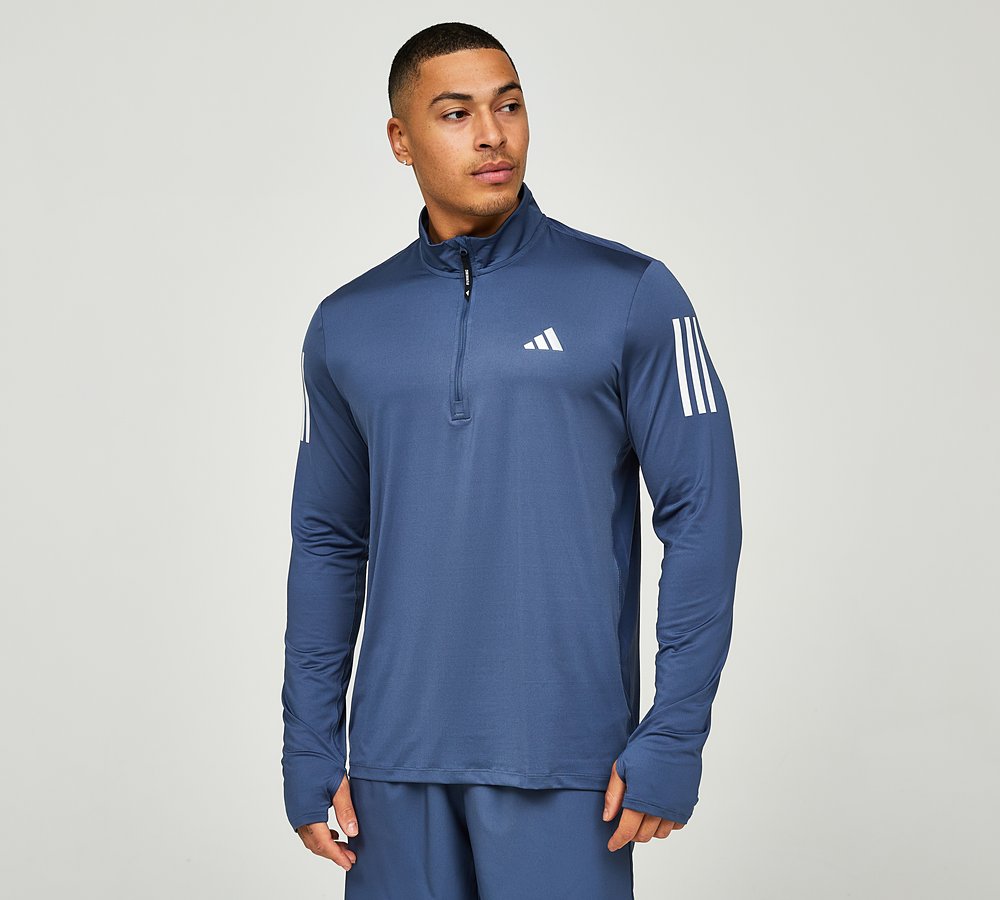 メンズウェア Adidas FablicMix Halfzip ANTi COUNTRY Adi365_Running_CLIMAWARM_Half-