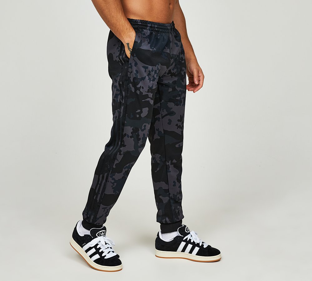 adidas Originals Camo Superstar Track Pant Black Footasylum