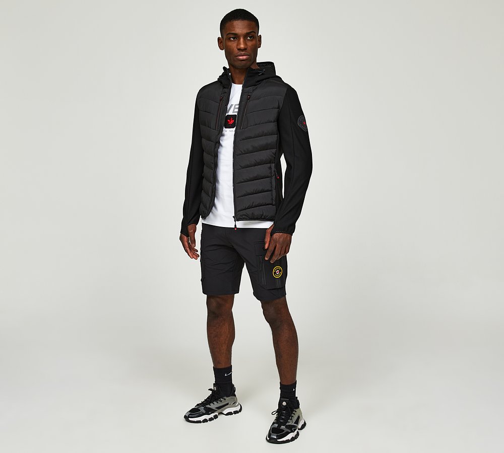 Zavetti Canada Sezalto Hybrid Puffer Jacket - Black - Size 2XL