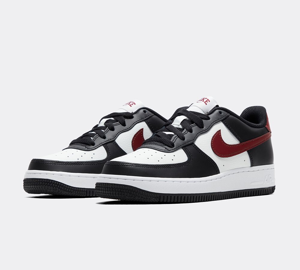 Nike air force sales 1 red junior