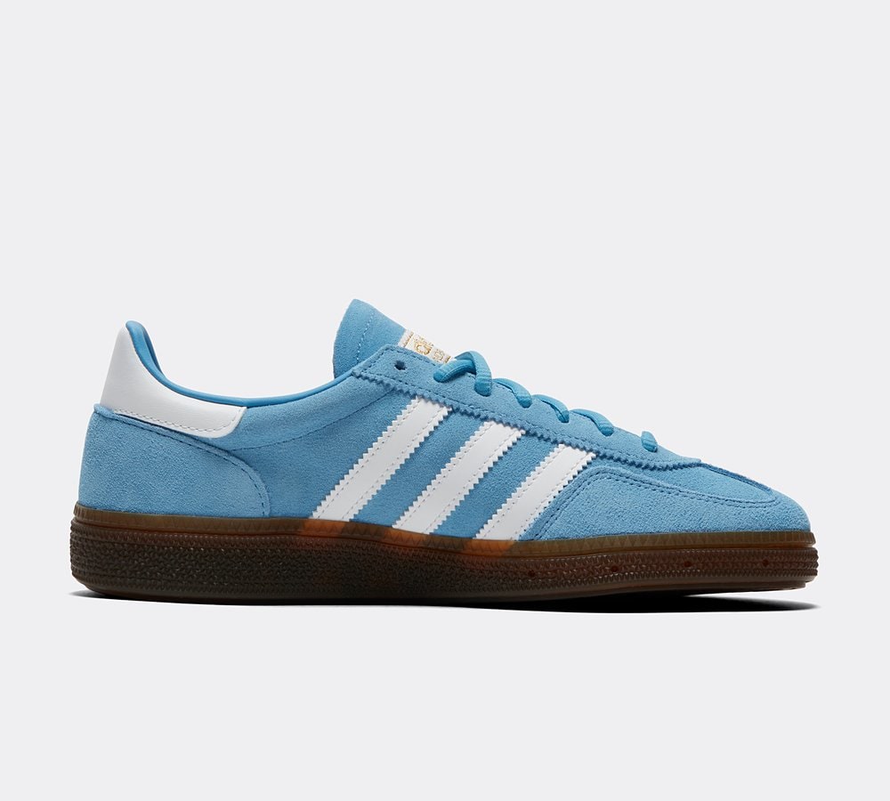 adidas Originals Womens Handball Spezial Trainer Light Blue Footwear White Gum Footasylum